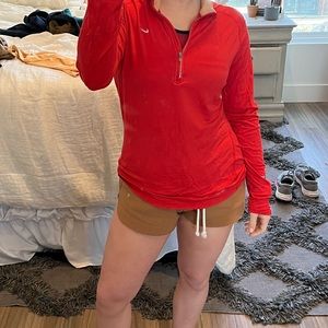 Orange Nike pullover